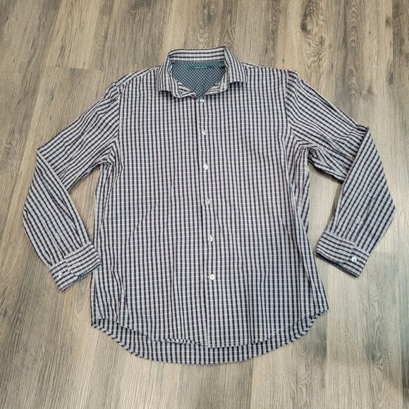 Perry Ellis Long Sleeve Mens‎ L - Picture 1 of 6